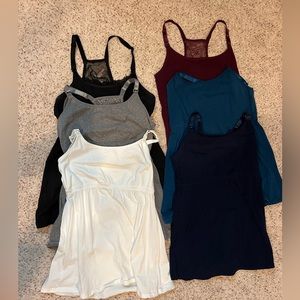 6 Nursing Tanktops, size medium